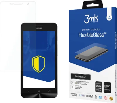 Produktbild von 3mk Display Hybridglas FlexibleGlass für Asus Zenfone 6 0,3mm 7H