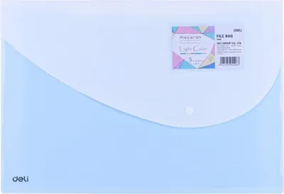 Image de PP Macaron nonb DELI pochette d'enveloppe avec fermoir