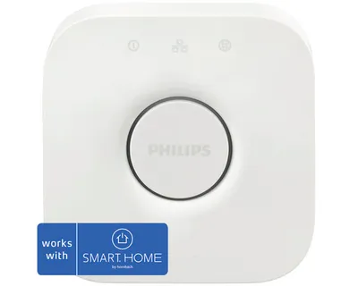 Produktbild von Philips Hue Bridge smarte Schaltzentrale weiß, Kabellos, ZigBee, Weiß, IP20, 50 Glühbirne(n), 2400 - 2483,5 MHz