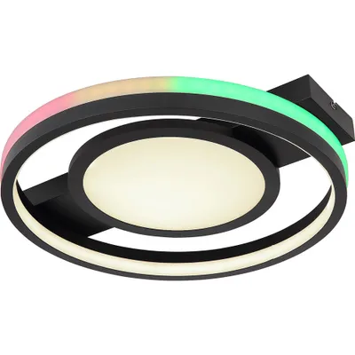 Produktbild von LED Deckenleuchte, RGB-Farbwechsel, Fernbedienung, D 40 cm