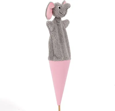 Produktbild von Tütenkasper / Tütenpuppen Elefant 55 cm Mehrfarbig, 11386A
