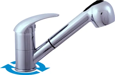 Obrázek produktu pro Slezák-RAV Vodovodní baterie dřezová pro nízkotlaké ohřívače Slezák RAV E410 Barva: chrom, Rozměr: 3/8''