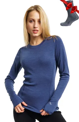 Obrázek produktu pro Solidchoice – Základní vrstva z merino vlny pro ženy, včetně termoprádel