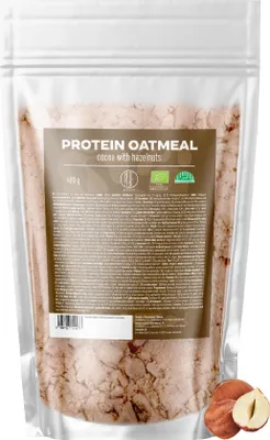 Immagine prodotto di BrainMax Pure® Protein Oatmeal, cacao con nocciole, 480 g