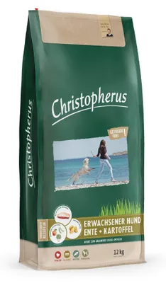 Image de Christopherus sans céréales Canard & Pomme de terre 12 kg