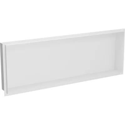 Obrázek produktu pro Mexen X-Wall-NR zapuštěná police bez obruby 90 x 30 cm, Bílá - 1921903010