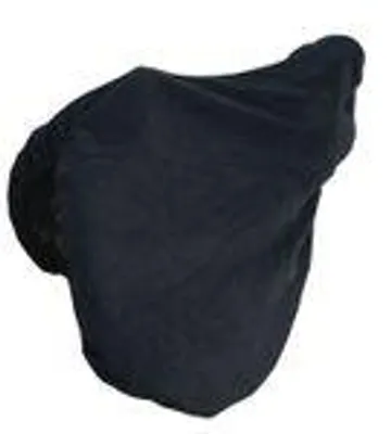 Produktbild von AMKA Sattelschutzbezug Sattelschoner aus Fleece, schwarz AMKA Stickerei