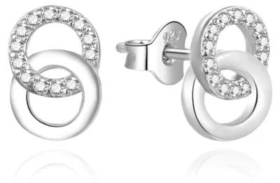 Immagine prodotto di Bellissimi orecchini in argento con zirconi AGUP3480