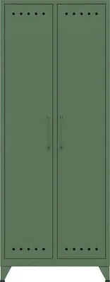 Produktbild von BISLEY Stahlschrank Fern Maxi FERMAX623 olivgrün 70,0 x 51,0 x 180,0 cm, aufgebaut