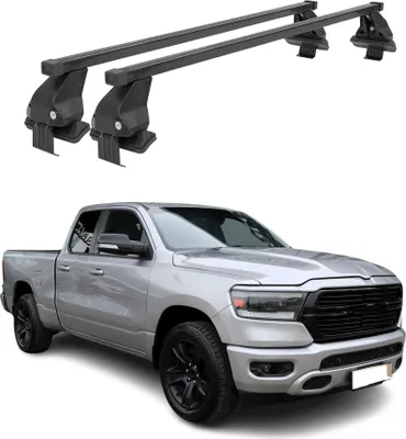 Zdjęcie produktu dla Poprzeczki Menabo do RAM 1500 V 2018-2024 Czarne