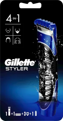 Produktbild von Gillette ProGlide Styler, Schwarz, Blau