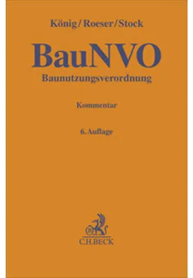 Obrázok produktu pre Baunutzungsverordnung. BauNVO