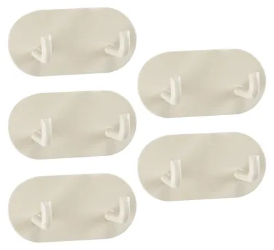 Produktbild von Handtuchhalter - selbstklebende Wandhaken - 5er Set - CP113235