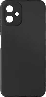 Image de Avizar, Housse de protection pour Samsung Galaxy A06 Silicone Ultra-mince, Noir