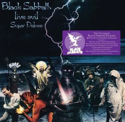 Obrázek produktu pro Black Sabbath - Live Evil (Deluxe Edition) (Anniversary Edition) (4 LP)