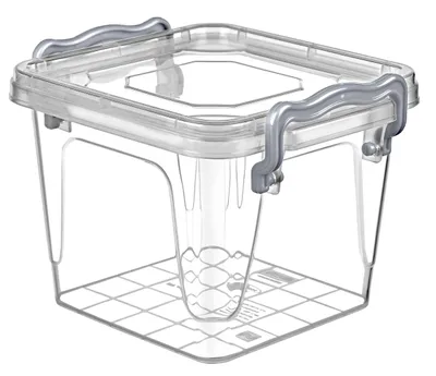 Produktbild von Multi Box Kunststoff-Lebensmittelbehälter 0,55L Quadrat