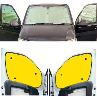 Productafbeelding van Raamroller set, compatibel met Peugeot Traveller (vanaf 2017) (complete set met middenconsole +)