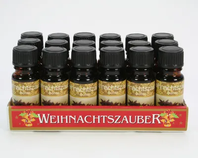 Produktbild von ELINA Duftöl 10ml Weihnachtszauber in Glasflasche