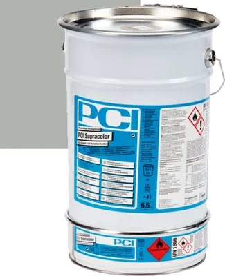 Productafbeelding van PCI Supracolor 8 liter, RAL 7030, steengrijs