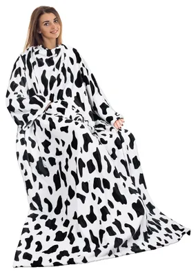 Produktbild von Decke mit Ärmeln für Erwachsene, weiche Fleece-Kuscheldecke