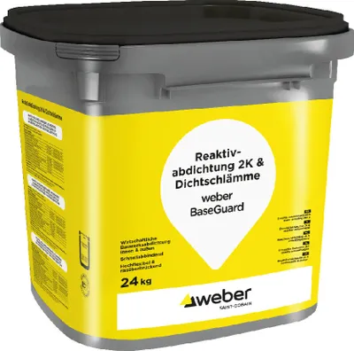 Obrázok produktu pre weber BaseGuard Reaktivabdichtung 2K & Dichtschlämme 24kg