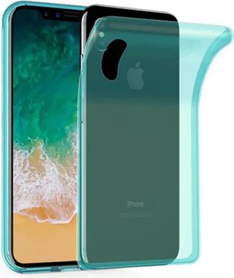 Produktbild von Cadorabo Hülle für Apple iPhone X / XS Schutz Hülle in Blau Schutzhülle TPU Silikon Cover Etui Case