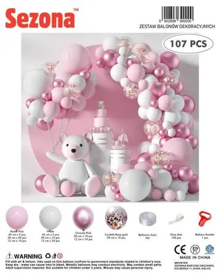 Immagine prodotto di Palloncini 107 pezzi - Sezona