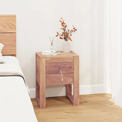 Produktbild von The Living Store Nachttisch 40 x 30 x 50 cm Teak Massivholz