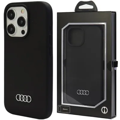 Produktbild von Etui Audi Silicone Case Do Iphone 15 Pro Max - Czarne