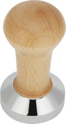 Obrázok produktu pre 51mm Kávový prášok Press Tamper Nástroj na výrobu kávy Príslušenstvo pre domácnosť Drevená farba 51mm Plat Bottom