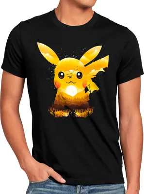 Produktbild von BaumwolleCloud Pika Go Herren T-Shirt monster game online