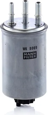 Produktbild von Kraftstofffilter MANN-FILTER WK 8069 für FORD MONDEO III Kombi (BWY) Leitungsfilter