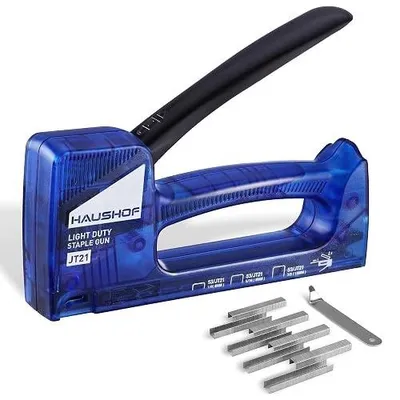 Zdjęcie produktu dla Zszywacz ręczny do drewna metal typ 53 JT21 lekki ergonomiczny domu