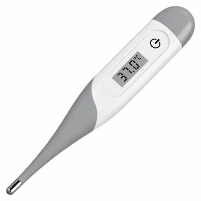 Produktbild von Pulox DT-15 Digitales Fieberthermometer mit flexibler Spitze & Display