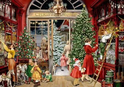 Immagine prodotto di Calendario dell'Avvento a forma di bacchetta magica - Atmosfera natalizia nostalgica