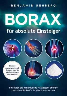 Produktbild von Borax für absolute Einsteiger: Sichere Anwendungen und Dosierungen für häufige Alltagsbeschwerden