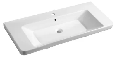 Zdjęcie produktu dla THALIE 105 Umywalka ceramiczna 105x46cm, biała
