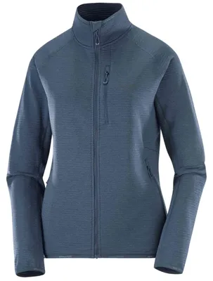 Productafbeelding van Fleecejack Salomon Essential Lightwarm Full Zip voor Uni