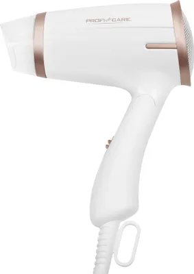 Produktbild von ProfiCare Haartrockner 1400 Watt | Kompakter Föhn mit Klappgriff | 2 Temperatur-/Leistungsstufen | Kaltstufe | Überhitzungsschutz | PC-HT 3009 weiß