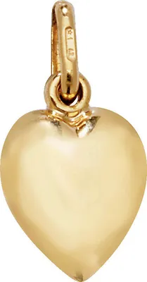 Image de Pendentif Femme Coeur Or 375/1000 - 19mm*10mm; TRS23600