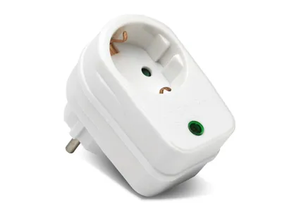 Obrázek produktu pro Zástrčka spotřebiče s přepěťovou ochranou GOOBAY, bílá, 3500 W