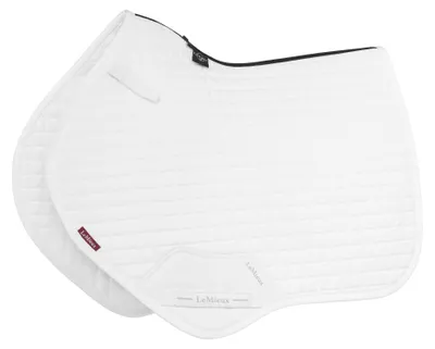 Produktbild von LeMieux Baumwolle Close Contact Schabracke, Farbe:White, Größe:S/M
