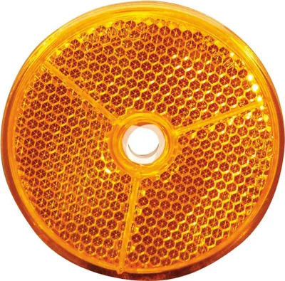 Produktbild von Runder orangener Reflektor