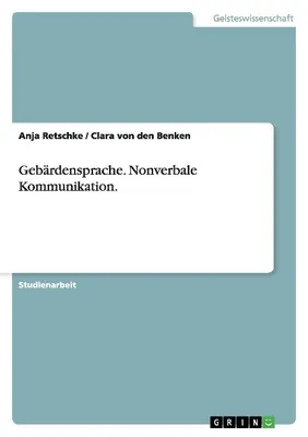 Produktbild von Gebärdensprache. Nonverbale Kommunikation.