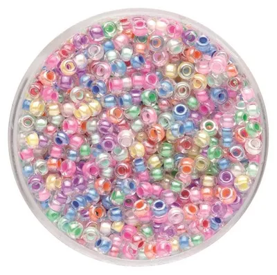 Produktbild von Rocailles mix Farbeinzug 2,6 mm 17 g