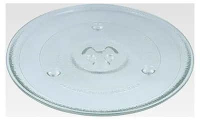 Produktbild von Mikrowellen-Drehteller, 27 cm, Glas, Transparent