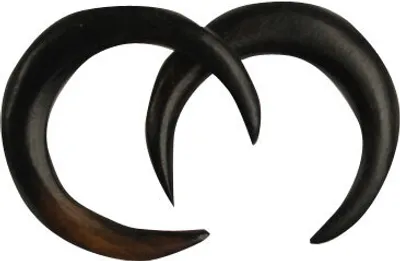 Produktbild von Holzohrring, Dehnung Spirale, Tunnel Ohrring Plug - Modell 6, Braun, Ohrringe + Ohrstecker Modeschmuck