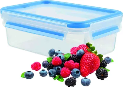 Produktbild von Emsa 508540 Vorratsdose 1,0 l, rechteckig " Clip & Close 3D Perfect Clean"