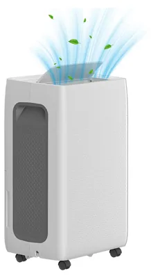 Obrázok produktu pre Odvlhčovač vzduchu Jayseuw 26 l/deň až 30㎡, vrátane 4,5 l nádrže na vodu, pre spálňu kúpeľňu pivnicu šatník kanceláriu garáž