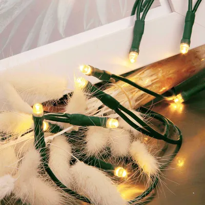 Produktbild von Lichterkette Deko 35 LED warmweiß Mini Beleuchtung Party Weihnachten Indoor